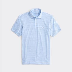 Vineyard Vines Bradley Striped Sankaty Polo - Boys XL